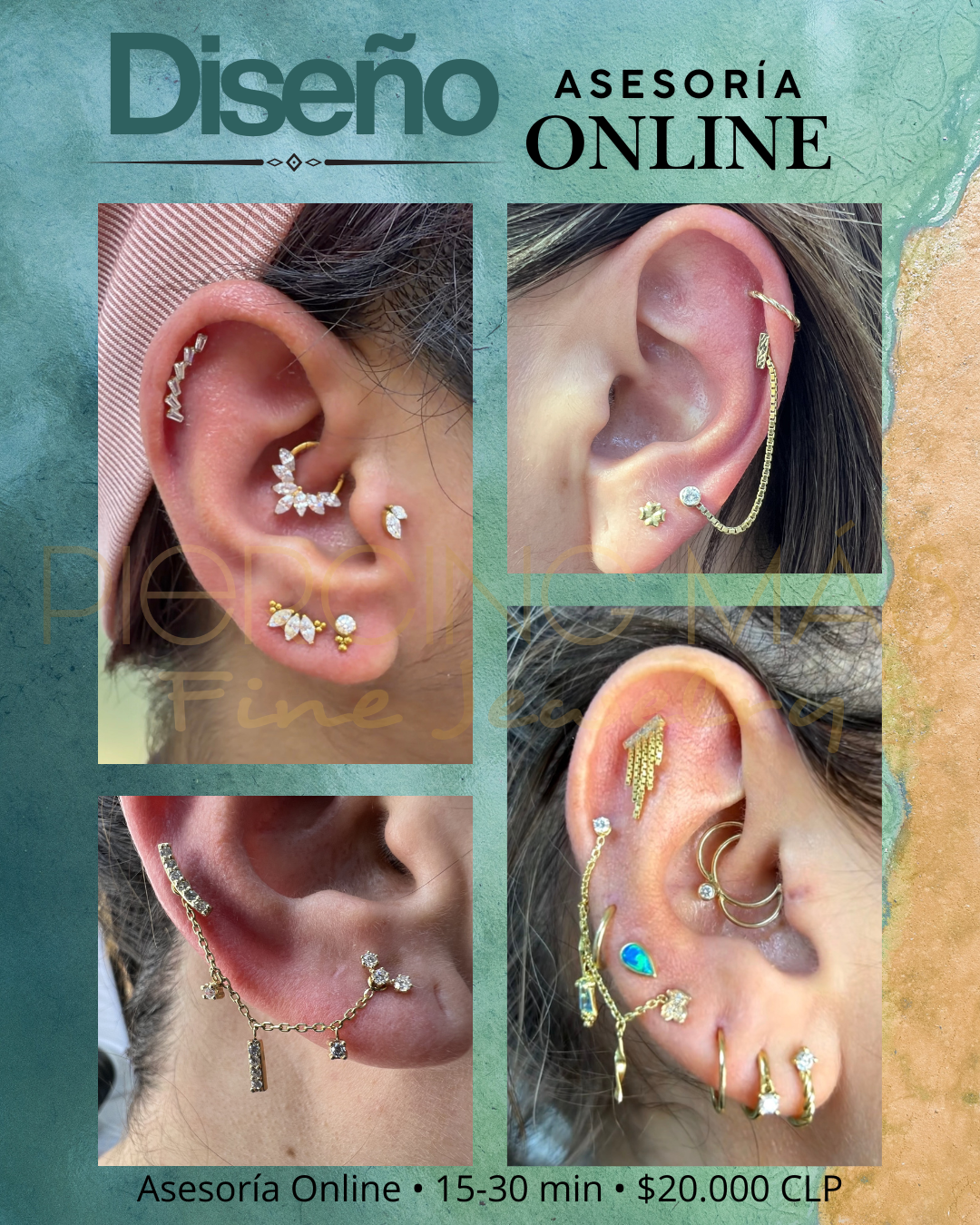 DISEÑO DE OREJA & JOYERÍA
