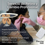 Retiro, Cambio y Postura de Joyería